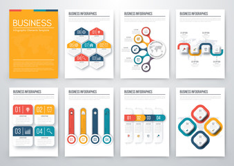 Modern infographic vector concept