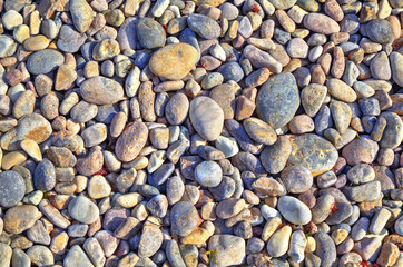 Colorful stones background