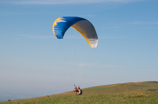 Volo in parapendio sul parco nazionale dei Monti Sibillini