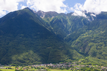 Fototapeta premium Italyan Alps