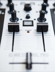 Professional DJ midi controller sound mixer