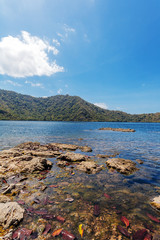 Mountain Lake in Komodo Island