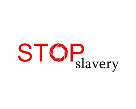  Simple icon stop slavery