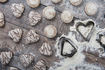 gingerbread different shapes - mix