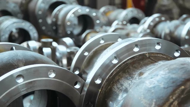 pipeline armature closeup