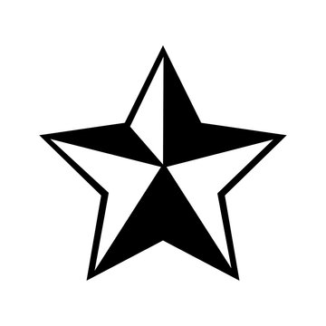 Star Sheriff Cowboy Icon Vector Graphic