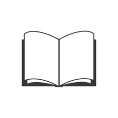book open single read education vector graphic icon