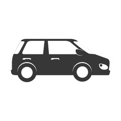 car side machine automobile auto vehicle icon vector graphic