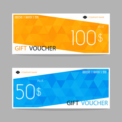 Gift voucher template