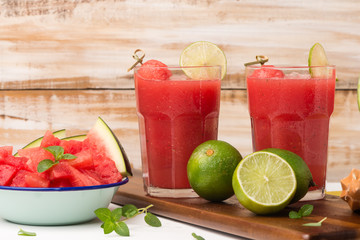 Watermelon smoothies