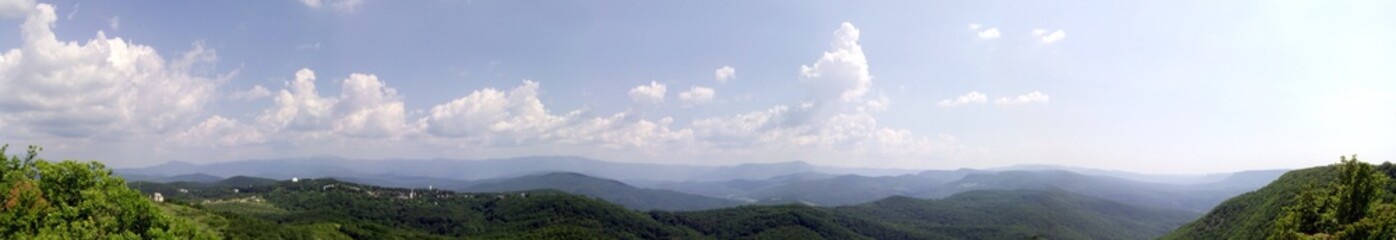 панорама гор