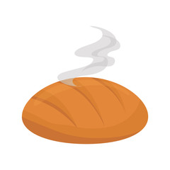bread bakery hot icon vector graphic