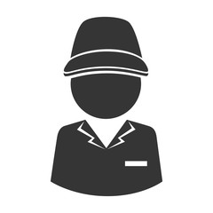 man support uniform icon vector graphic