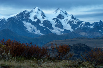 Peak Belukha in Altai mountains, Central Asia