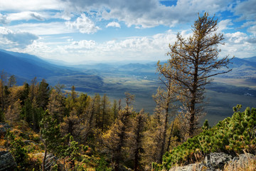 Bukhtarma River valley, Altai mountains, Kazakhstan