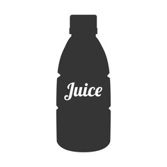 bottle silhouette  juice icon vector graphic