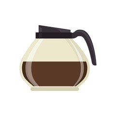 coffee pot  cafe icon vector graphic