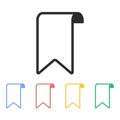 Bookmark - vector icon.