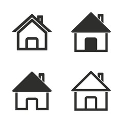 Home icon set
