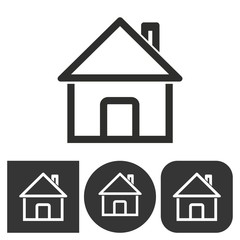 Home - vector icon.