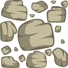 Abstract vector stone background. Seamless pattern .