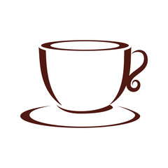 coffee mug cup hot icon vector graphic