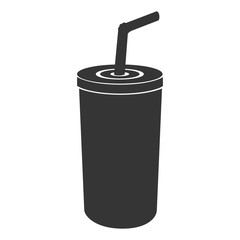 paper cup drink take away icon vector graphic