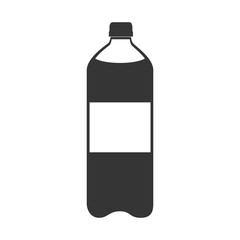 bottle soda drink icon vector graphic
