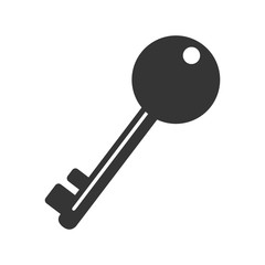 old key lock security icon vector graphic