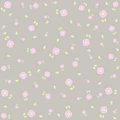 Flower pattern background.