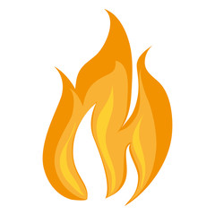 fire flame burn hot heat flaming vector graphic isolated illustration