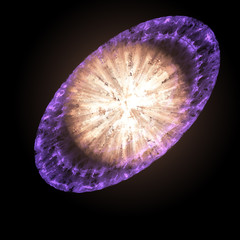 Supernova star generated texture