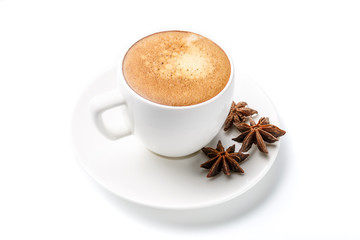 Espresso cup. Isolated on white background