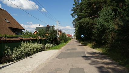 Fototapeta premium Russian village