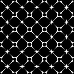 Naklejka premium Rhombus and star seamless pattern 1-08