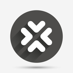 Enlarge or resize icon. Full Screen extend.