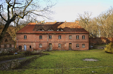 Bierzglowski Castle near Torun. Poland    