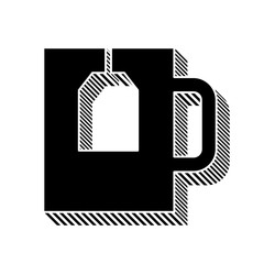 ikona ze wzorku pasków i kresek