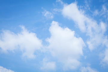 background of blue sky with cloud