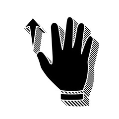 ikona ze wzorku pasków i kresek