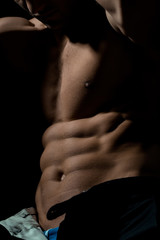 Obraz premium Sexy muscular male