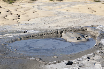 Muddy Volcanoes Reservation in Romania - Buzau - Berca