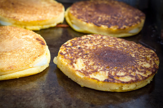 Grilled Cheese Arepas