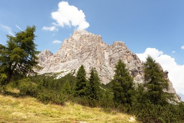 View of Monte Pelmo, Italien European Alps