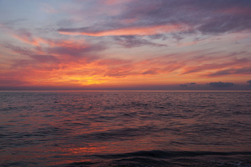 Sunsetting on Breakwater Beach Cape May NJ