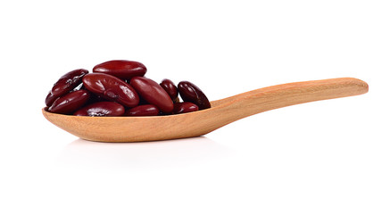 Red bean isolated on white background