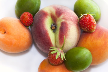 Various Summer fruits
