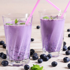 Blueberries drink