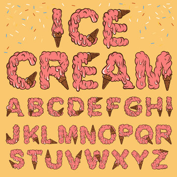 Ice Cream Font