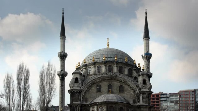 the Nusretiye cami mosque in istanbul